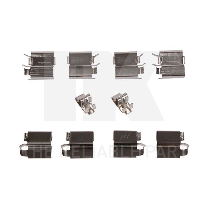 Priedų komplektas, diskinių stabdžių trinkelės NK 79301240