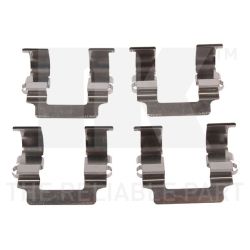 Priedų komplektas, diskinių stabdžių trinkelės NK 7930161