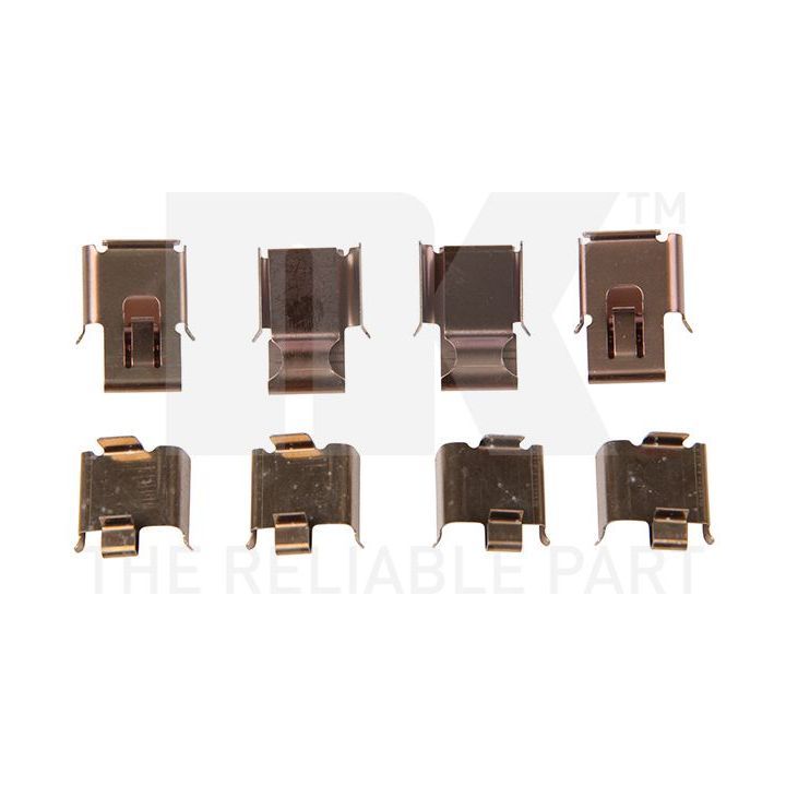 Priedų komplektas, diskinių stabdžių trinkelės NK 7930171