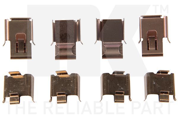 Priedų komplektas, diskinių stabdžių trinkelės NK 7930171