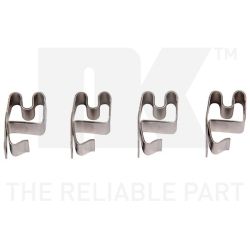 Priedų komplektas, diskinių stabdžių trinkelės NK 7930219