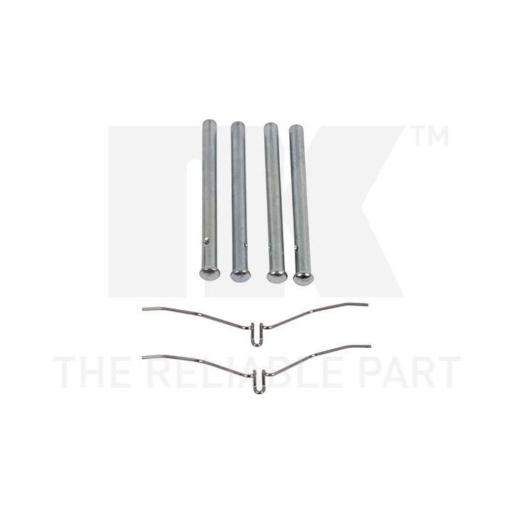 Priedų komplektas, diskinių stabdžių trinkelės NK 7932061