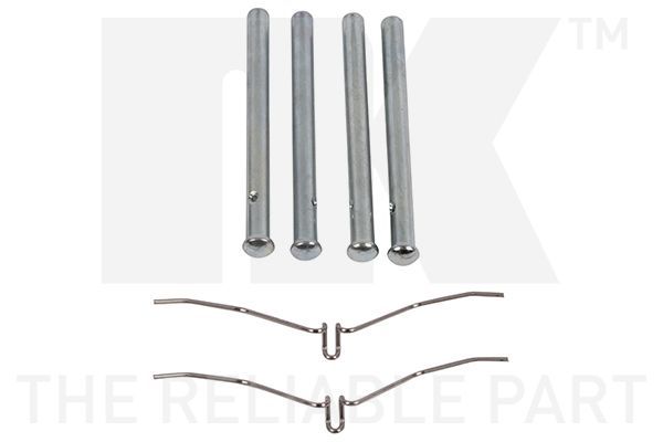 Priedų komplektas, diskinių stabdžių trinkelės NK 7932061