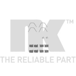 Priedų komplektas, diskinių stabdžių trinkelės NK 7932093