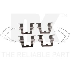 Priedų komplektas, diskinių stabdžių trinkelės NK 7932095