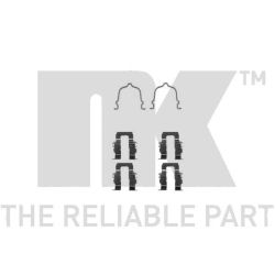Priedų komplektas, diskinių stabdžių trinkelės NK 7932119