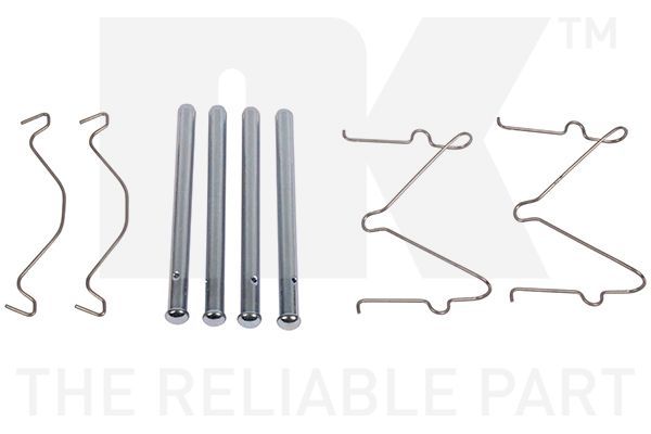 Priedų komplektas, diskinių stabdžių trinkelės NK 79321209