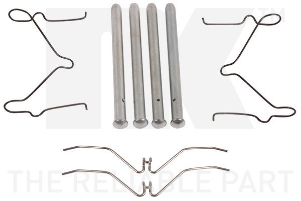 Priedų komplektas, diskinių stabdžių trinkelės NK 7932124