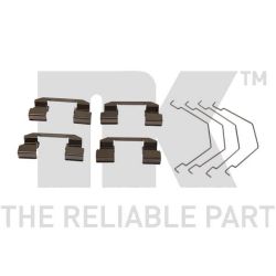 Priedų komplektas, diskinių stabdžių trinkelės NK 79321292