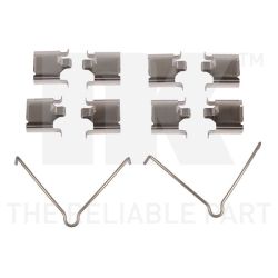 Priedų komplektas, diskinių stabdžių trinkelės NK 7932166