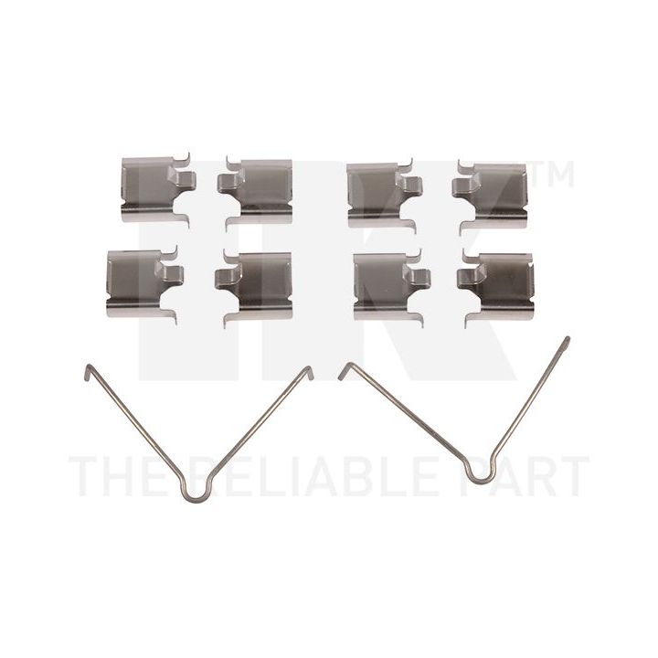 Priedų komplektas, diskinių stabdžių trinkelės NK 7932166