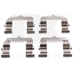 Priedų komplektas, diskinių stabdžių trinkelės NK 79321715