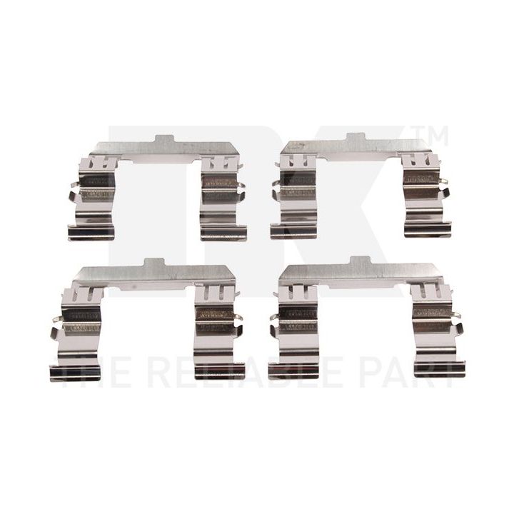 Priedų komplektas, diskinių stabdžių trinkelės NK 79321715