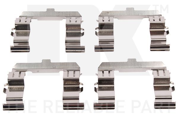 Priedų komplektas, diskinių stabdžių trinkelės NK 79321715