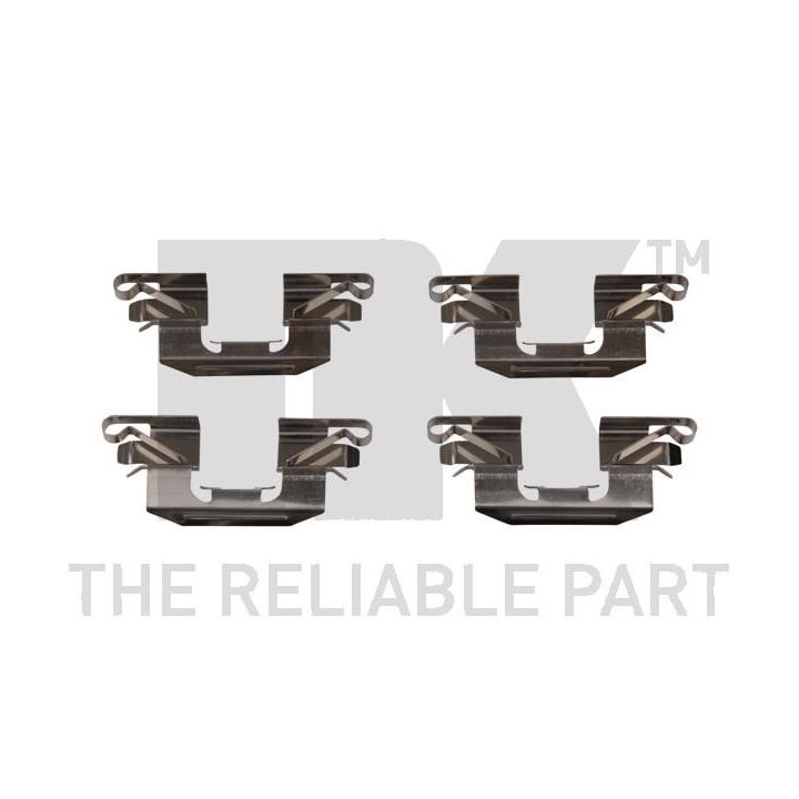 Priedų komplektas, diskinių stabdžių trinkelės NK 79321720