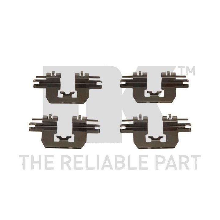 Priedų komplektas, diskinių stabdžių trinkelės NK 79321724