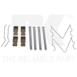 Priedų komplektas, diskinių stabdžių trinkelės NK 7932173