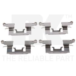 Priedų komplektas, diskinių stabdžių trinkelės NK 79321772