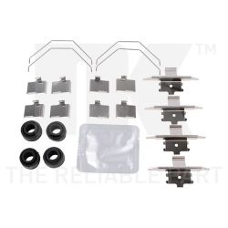 Priedų komplektas, diskinių stabdžių trinkelės NK 79321791