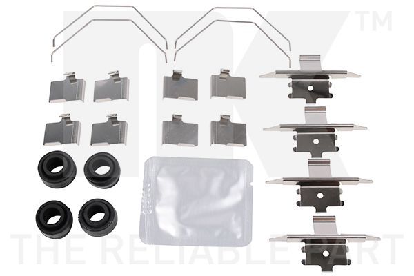 Priedų komplektas, diskinių stabdžių trinkelės NK 79321791