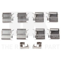 Priedų komplektas, diskinių stabdžių trinkelės NK 7932244