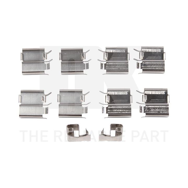 Priedų komplektas, diskinių stabdžių trinkelės NK 7932244