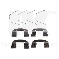 Priedų komplektas, diskinių stabdžių trinkelės NK 7932607