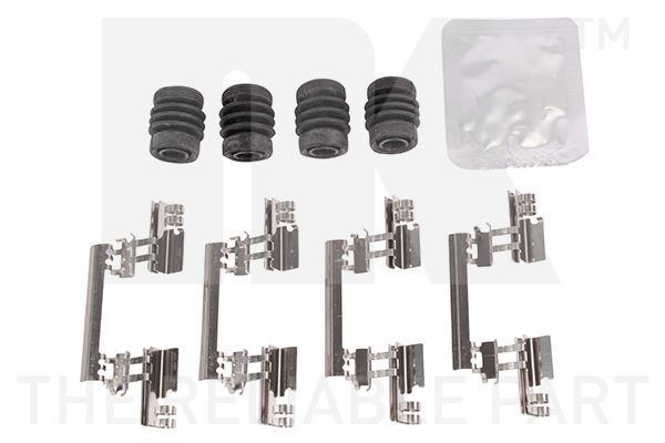 Priedų komplektas, diskinių stabdžių trinkelės NK 7932996