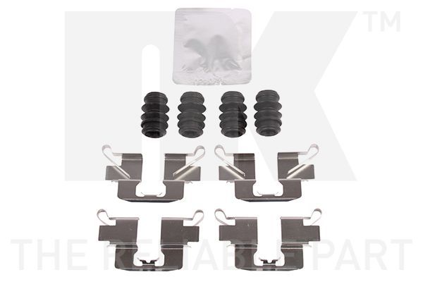 Priedų komplektas, diskinių stabdžių trinkelės NK 7932997