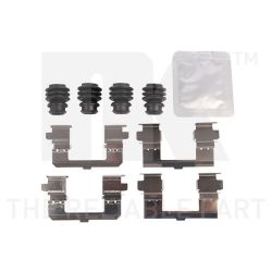 Priedų komplektas, diskinių stabdžių trinkelės NK 7932998