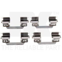 Priedų komplektas, diskinių stabdžių trinkelės NK 7933649