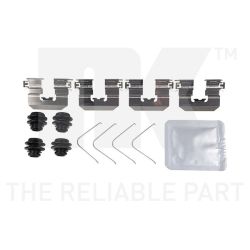 Priedų komplektas, diskinių stabdžių trinkelės NK 79341701