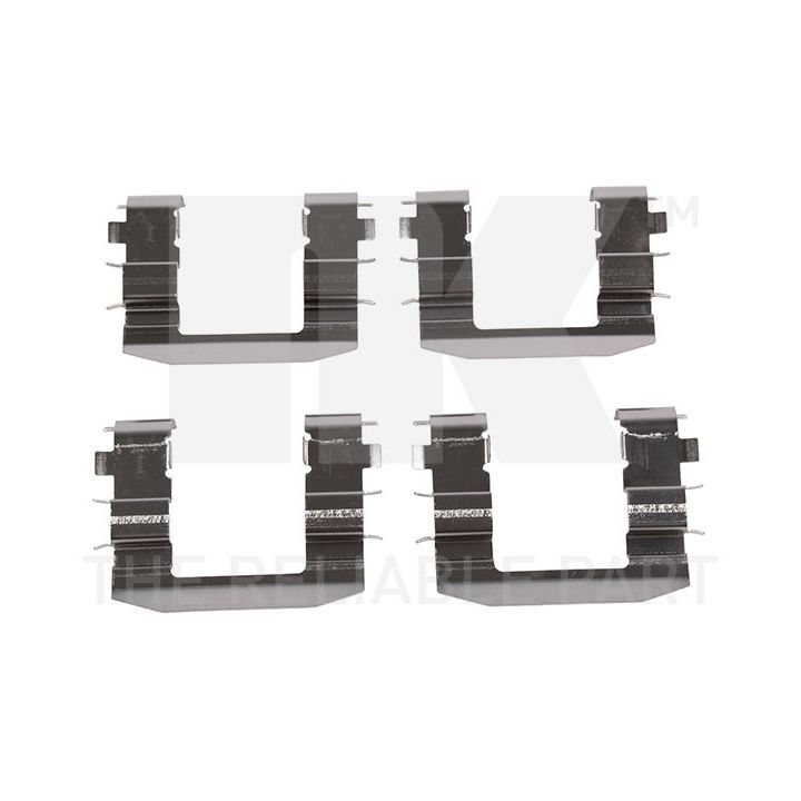 Priedų komplektas, diskinių stabdžių trinkelės NK 79341708