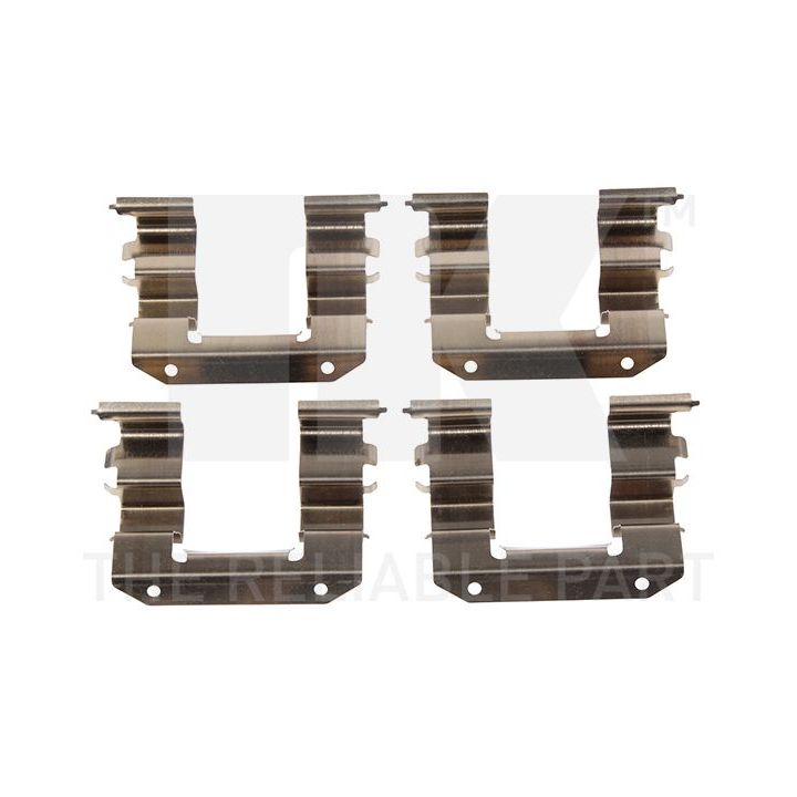 Priedų komplektas, diskinių stabdžių trinkelės NK 7934182