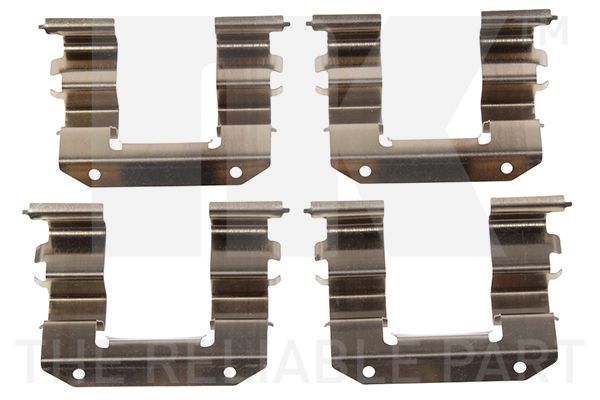 Priedų komplektas, diskinių stabdžių trinkelės NK 7934182