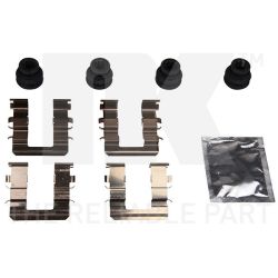 Priedų komplektas, diskinių stabdžių trinkelės NK 79341831