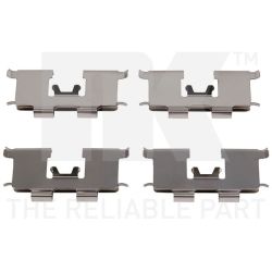 Priedų komplektas, diskinių stabdžių trinkelės NK 7934667