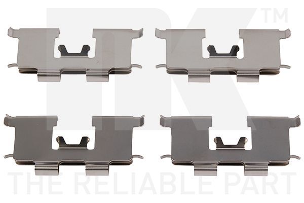 Priedų komplektas, diskinių stabdžių trinkelės NK 7934667