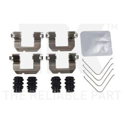 Priedų komplektas, diskinių stabdžių trinkelės NK 79351661