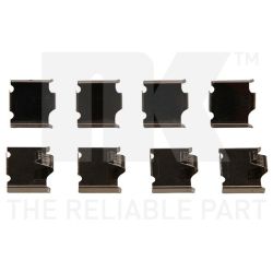 Priedų komplektas, diskinių stabdžių trinkelės NK 79351718