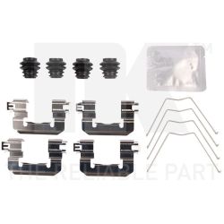 Priedų komplektas, diskinių stabdžių trinkelės NK 7935982