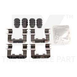 Priedų komplektas, diskinių stabdžių trinkelės NK 7935985