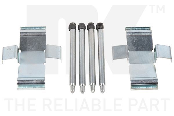 Priedų komplektas, diskinių stabdžių trinkelės NK 7936039