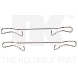 Priedų komplektas, diskinių stabdžių trinkelės NK 7936150