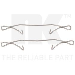 Priedų komplektas, diskinių stabdžių trinkelės NK 7936180