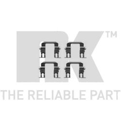 Priedų komplektas, diskinių stabdžių trinkelės NK 7936275