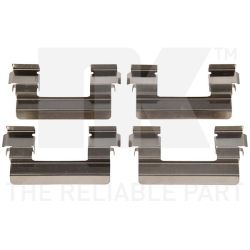 Priedų komplektas, diskinių stabdžių trinkelės NK 7936655