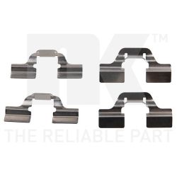 Priedų komplektas, diskinių stabdžių trinkelės NK 79391749