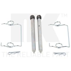 Priedų komplektas, diskinių stabdžių trinkelės NK 7939267