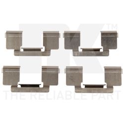 Priedų komplektas, diskinių stabdžių trinkelės NK 7939609